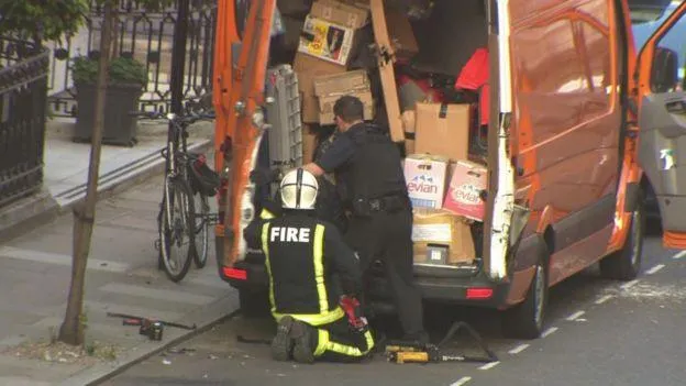 Лондон вибух BBC Лондон вибух BBC