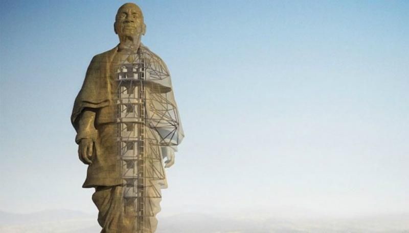 В Индии достраивают самую высокую в мире статую: фото