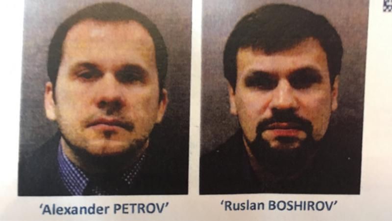 Справа Скрипалів: британські прокурори оприлюднили імена двох підозрюваних росіян