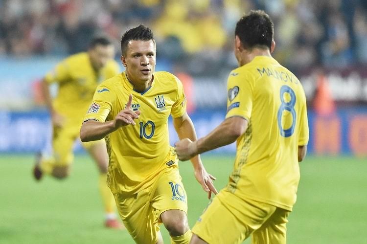 Украина – Словакия: прогноз букмекеров на матч Лиги наций