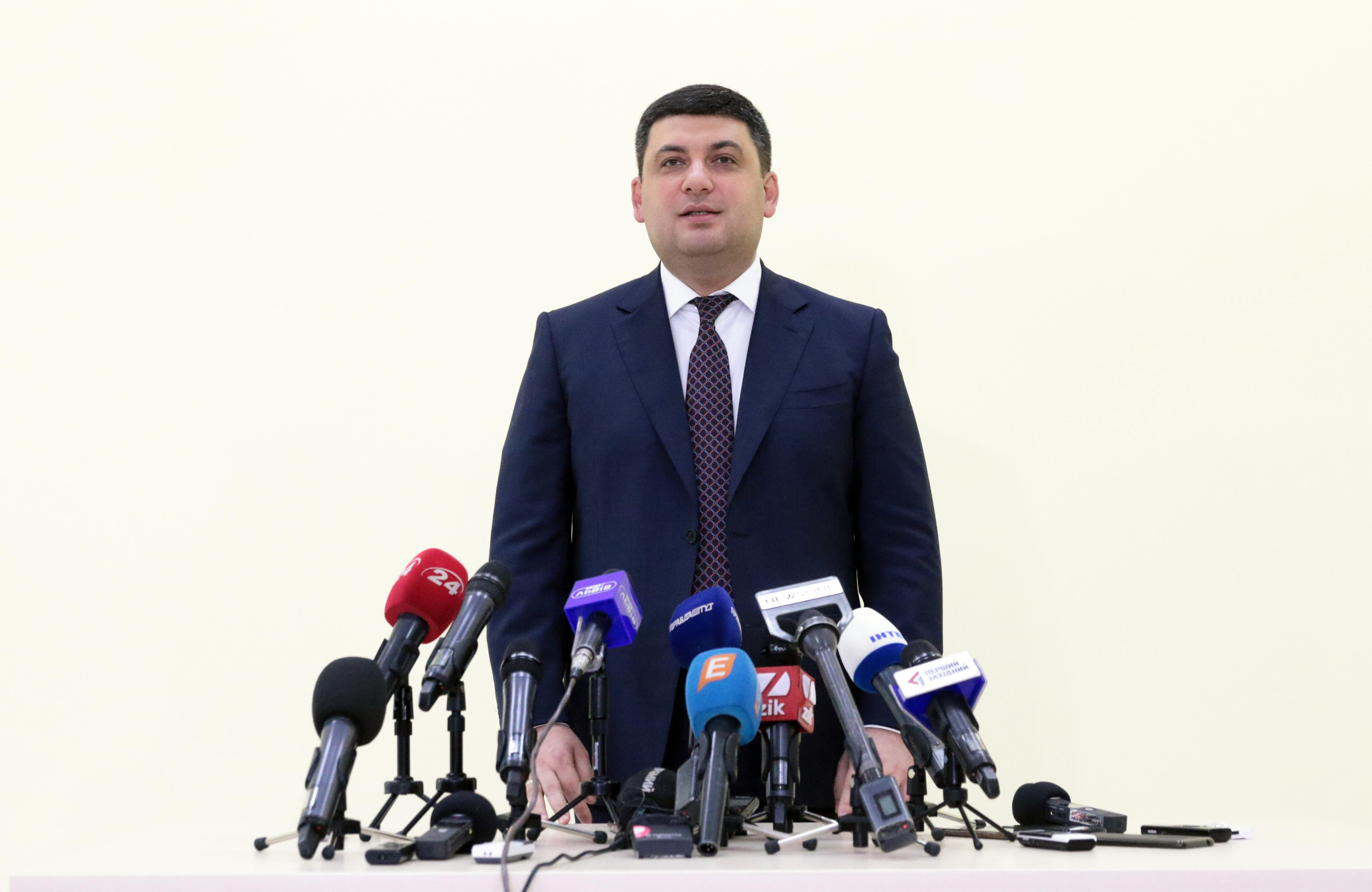 Гройсман висловився щодо своїх президентських амбіцій Гройсман висловився щодо своїх президентських амбіцій