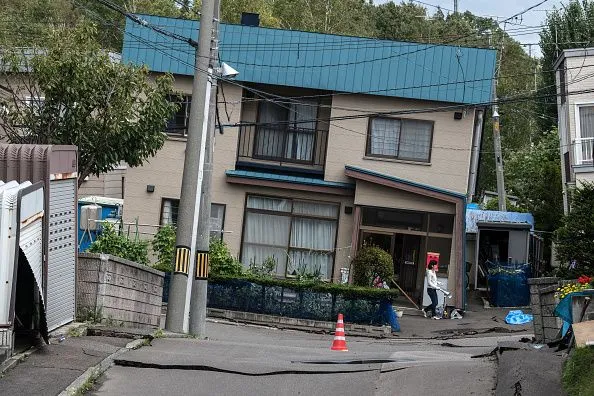 Японія, землетрус, Хоккайдо Японія, землетрус, Хоккайдо