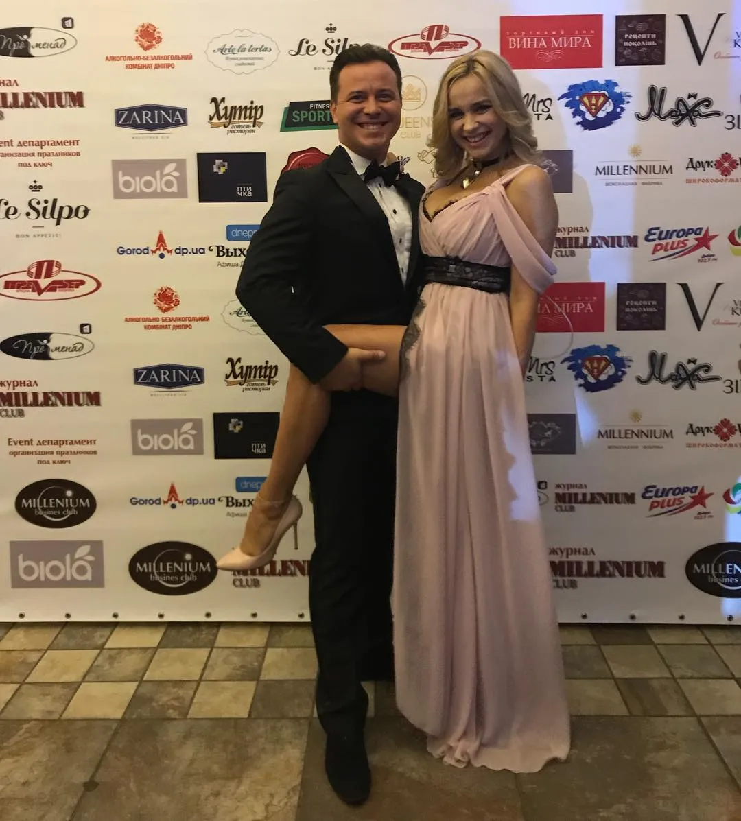 Лілія Ребрик з чоловіком / Instagram Лілія Ребрик з чоловіком / Instagram