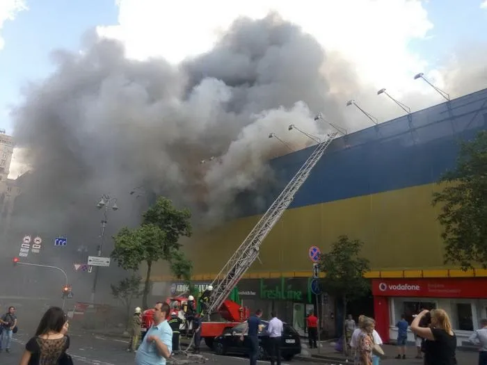 Київ ЦУМ пожежа