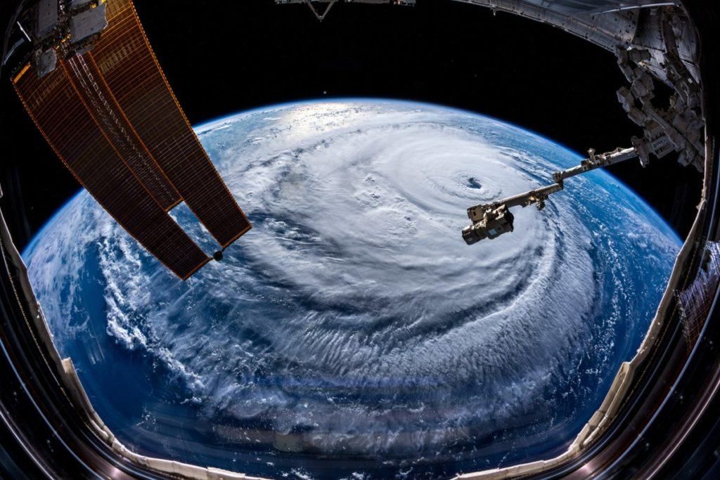 Ураган Флоренс з космосу: фото урагану показали в NASA