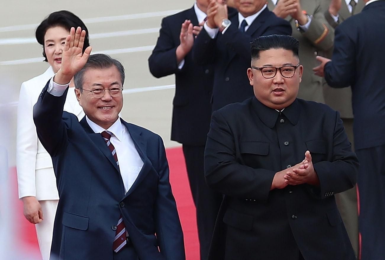 Президент Південної Кореї прибув до столиці КНДР: перші фото історичної зустрічі