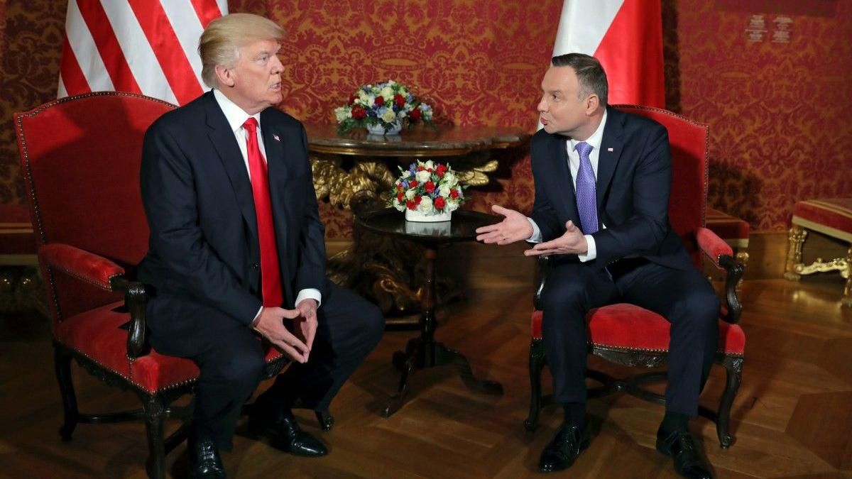 Дуда зробив гучну заяву щодо присутності американських військ в Польщі