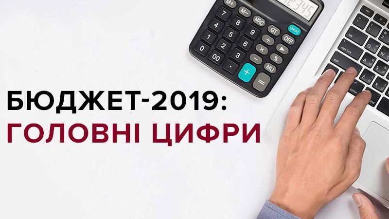 Бюджет-2019 в інфографіці: основні цифри Бюджет-2019 в інфографіці: основні цифри