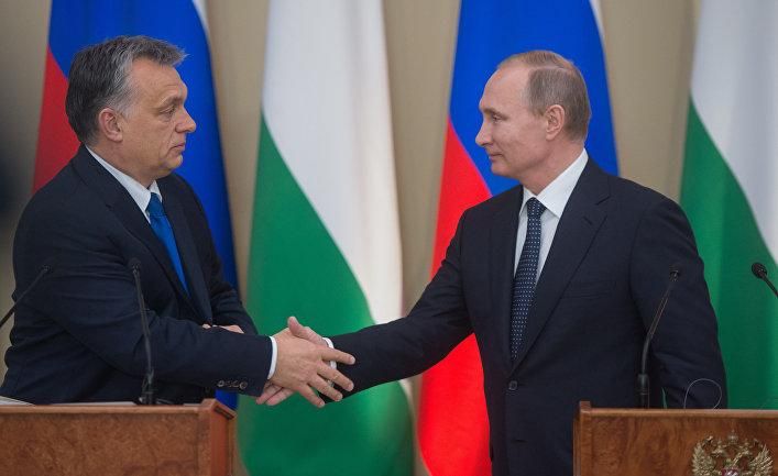 Орбан у Путина: Венгрия и Россия будут развивать отношения вопреки санкциям ЕС