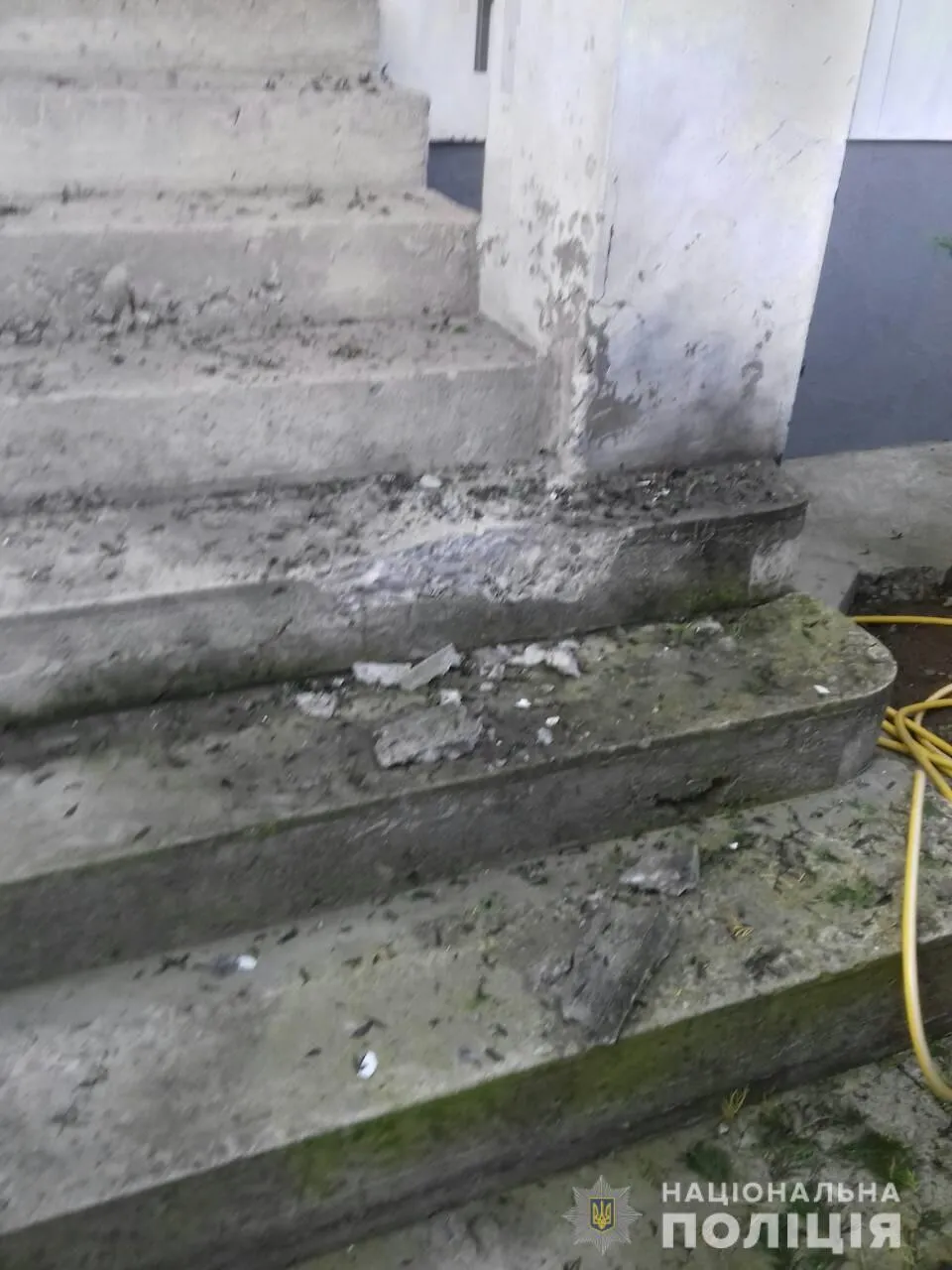 Вибух Закарпаття вибухівка поліція Вибух Закарпаття вибухівка поліція