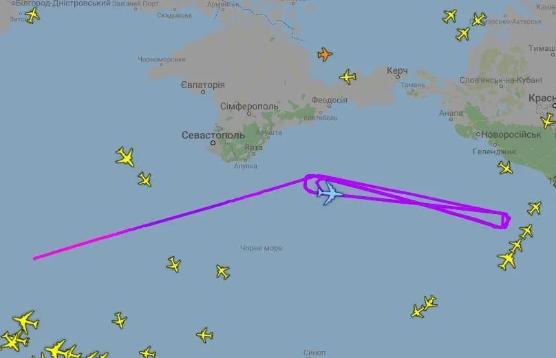 Керченська протока Американський літак Керченська протока Американський літак