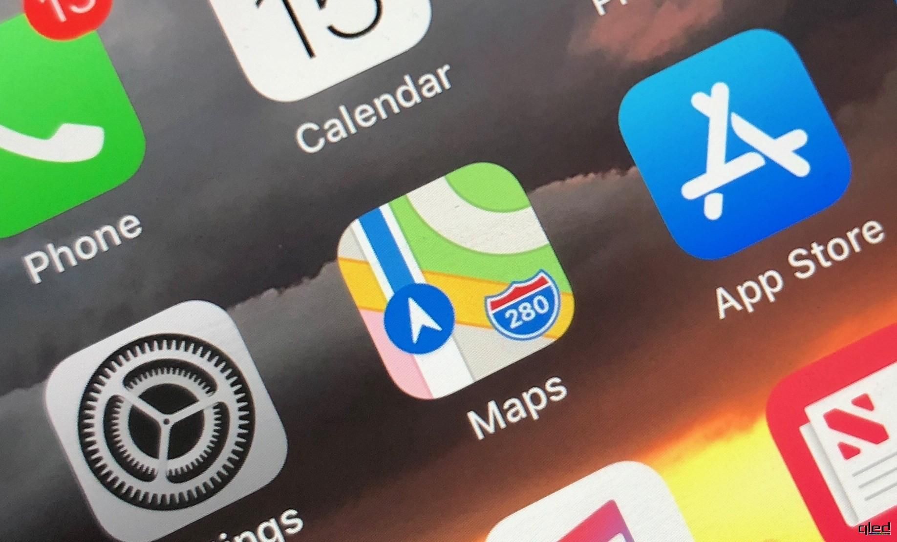 Apple Maps "сломались" с обновлением операционной системы до iOS 12
