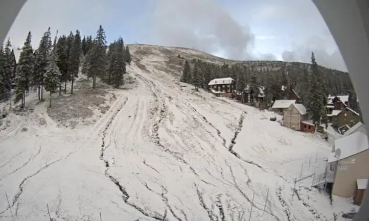 перший сніг Карпати перший сніг Карпати