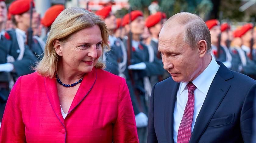 Путін на весіллі глави МЗС Австрії: скільки витратили на охорону Путін на весіллі глави МЗС Австрії: скільки витратили на охорону