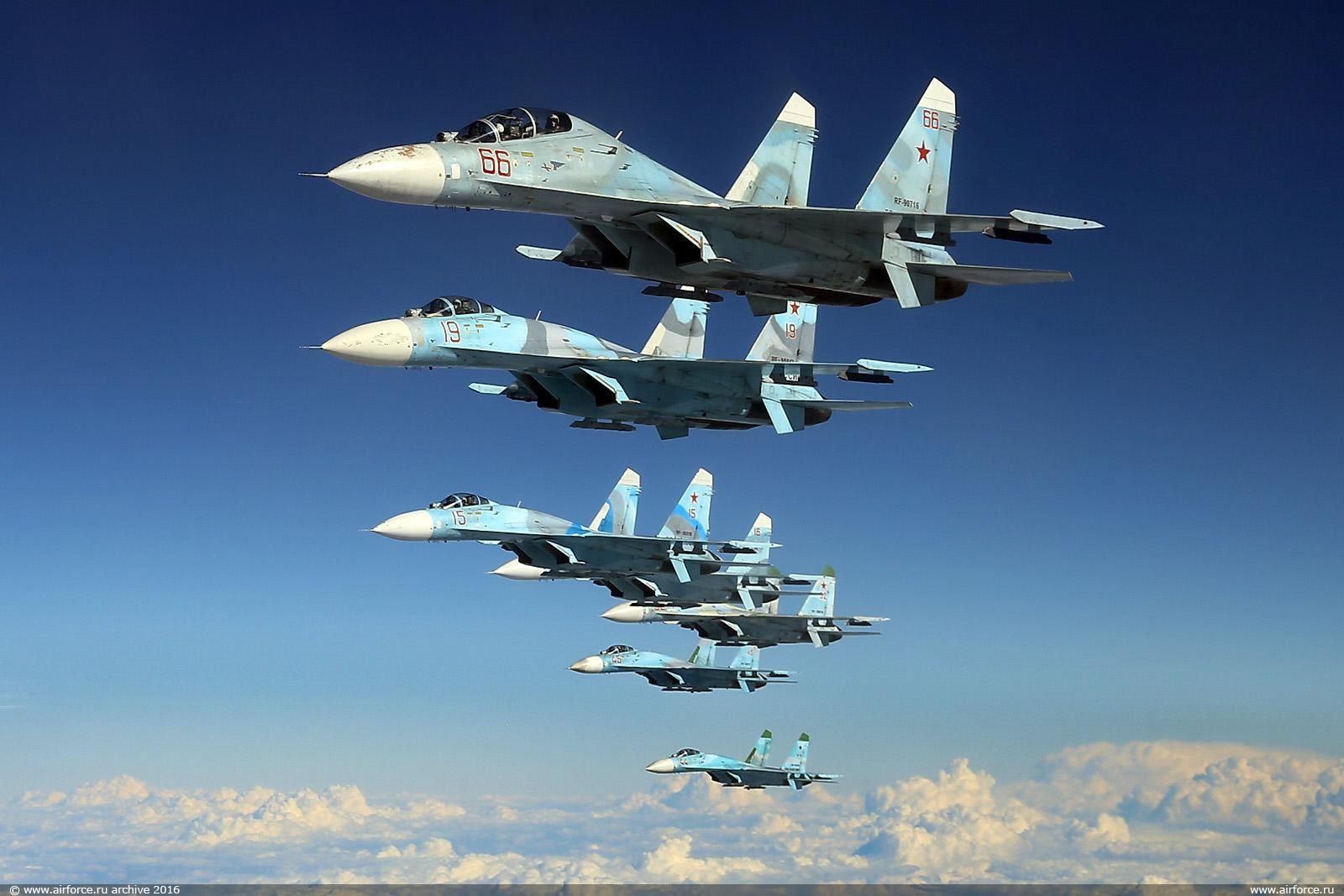 Росія разом з низкою країн проводять масштабні навчання військової авіації