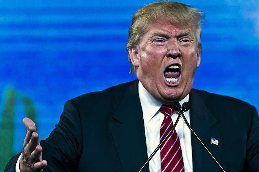 Трамп устроил ссору с журналистами на пресс-конференции