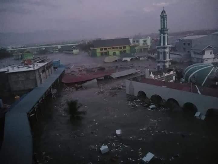 Цунами в Индонезии: фото и видео цунами 28 сентября 2018