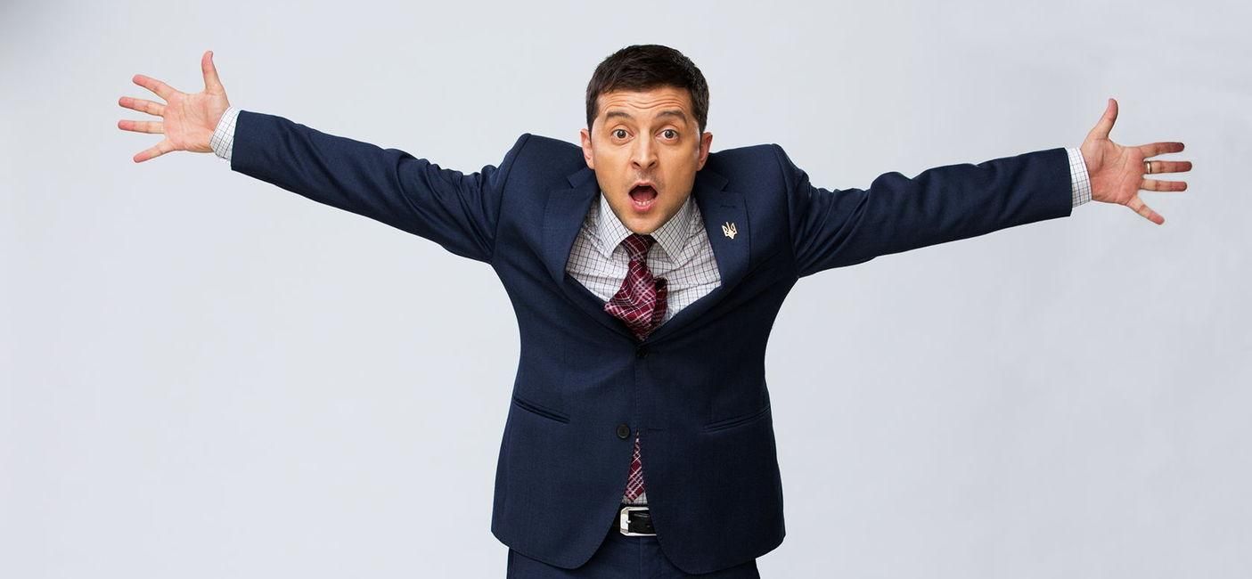 Цікава співпраця: хто штовхає Зеленського у політику Цікава співпраця: хто штовхає Зеленського у політику