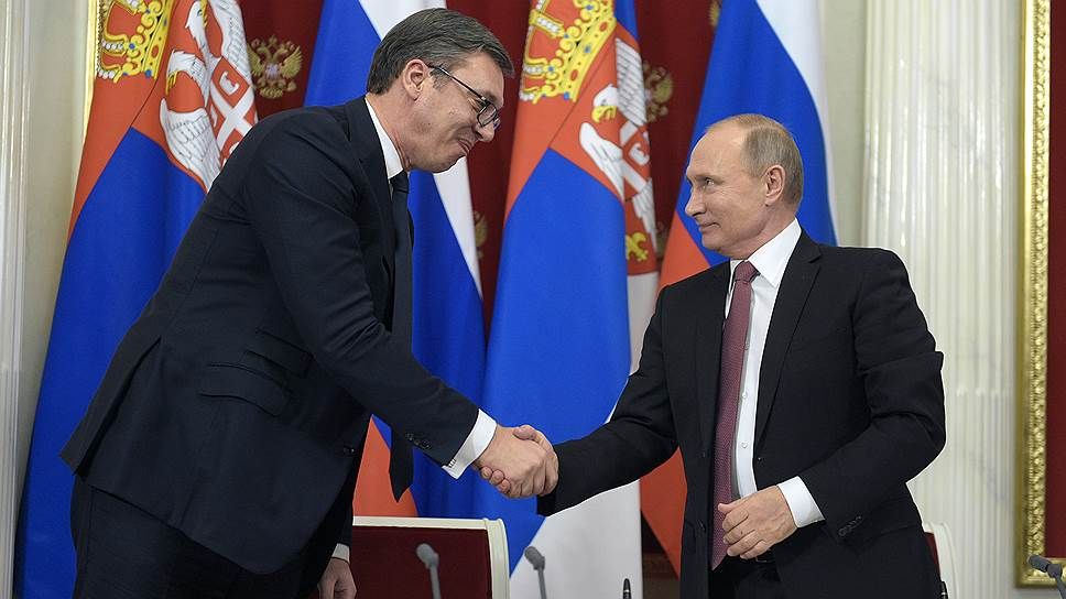 Президент Сербії поїхав до Путіна просити допомоги