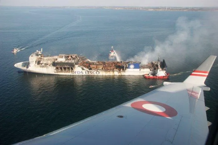 Наслідки вибуху на Regina Seaway Наслідки вибуху на Regina Seaway