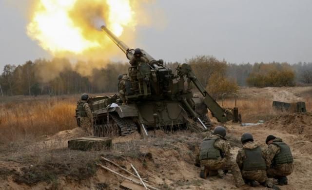Украинские бойцы уничтожили огневую точку боевиков на Донбассе: яркое видео