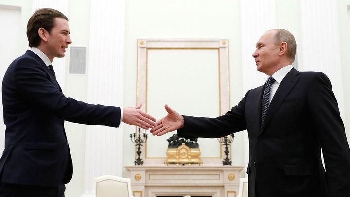 "Росія має велику відповідальність": Путін не захотів говорити з Курцом про окупований Донбас
