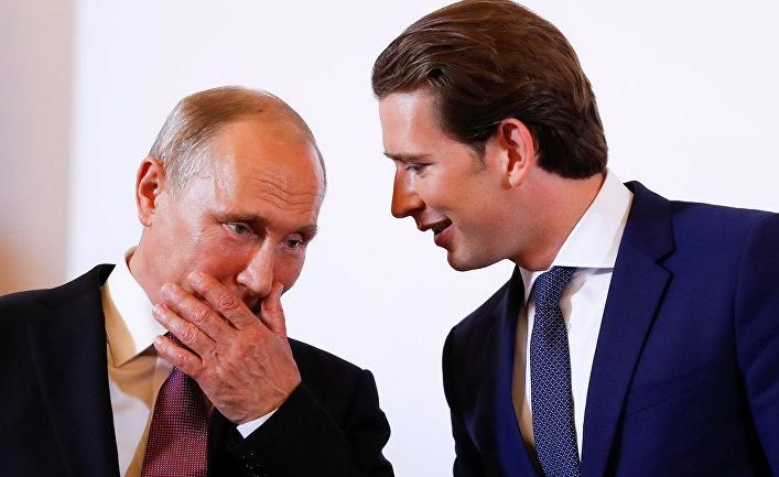 Встретился с Путиным: канцлер Австрии поддержал "Северный поток-2"
