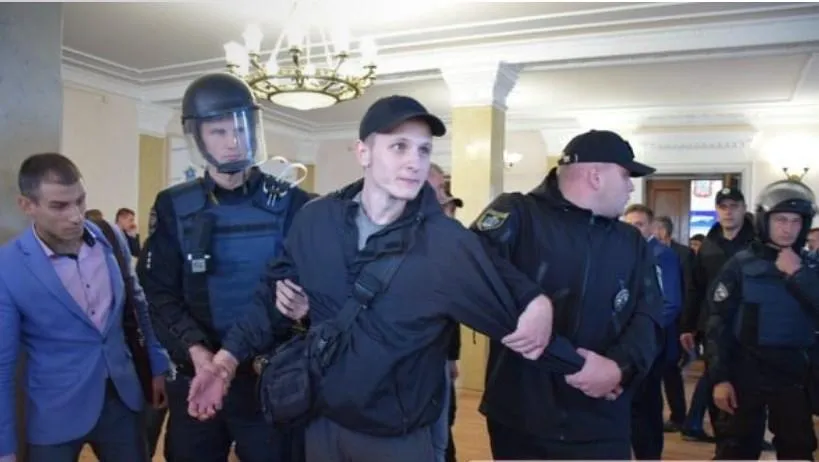 поліція Миколаїв мерія сутичка