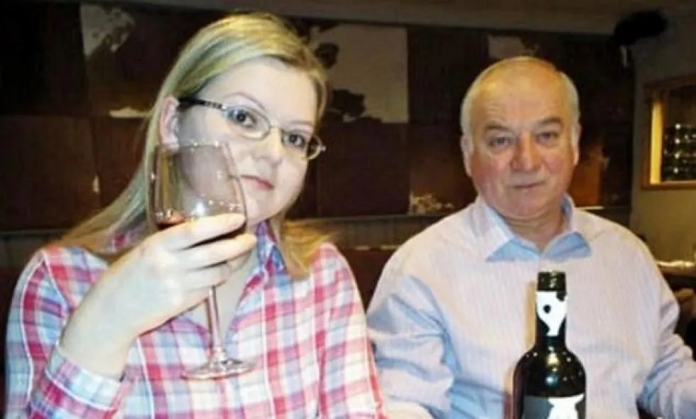 Сергій Скрипаль з донькою Сергій Скрипаль з донькою