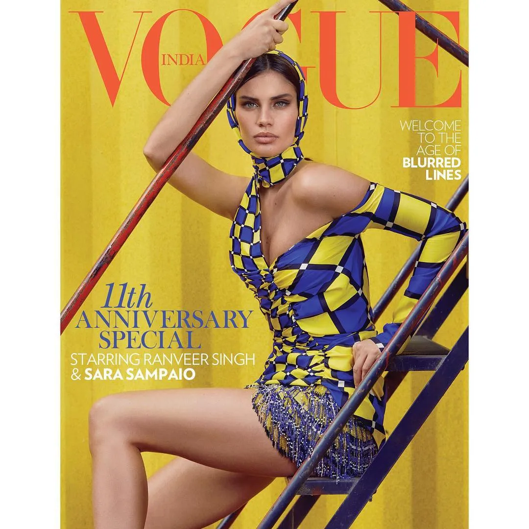  Сара Сампайо / Vogue India