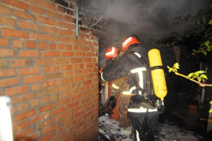 Пожежа в житловому будинку в Кропивницькому