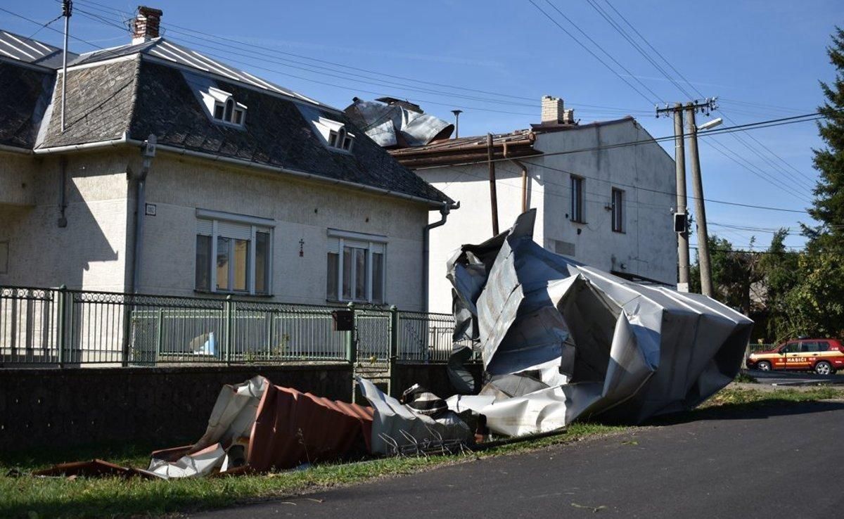 Зірвані дахи та повалені дерева: Закарпаття атакувала потужна буря