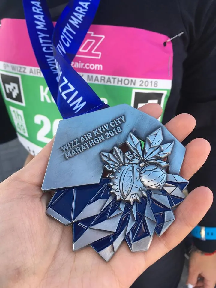 Новий дизайн медалі марафону