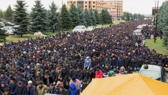 Масові протести в Інгушетії