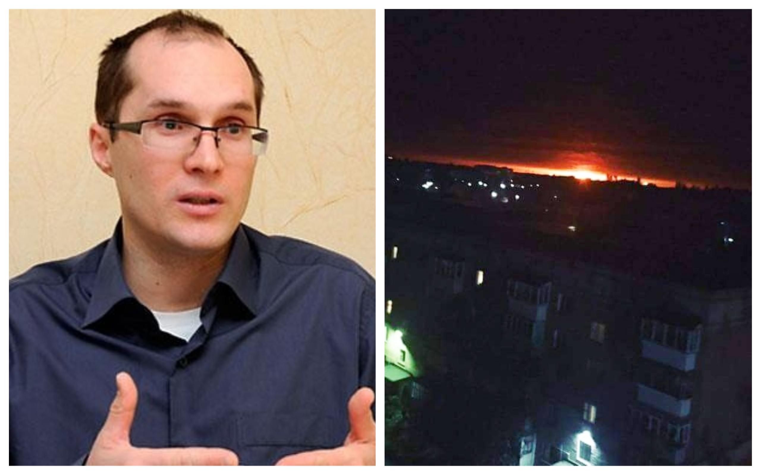 Взрывы на военных складах на Черниговщине – это очередная диверсия России, – журналист
