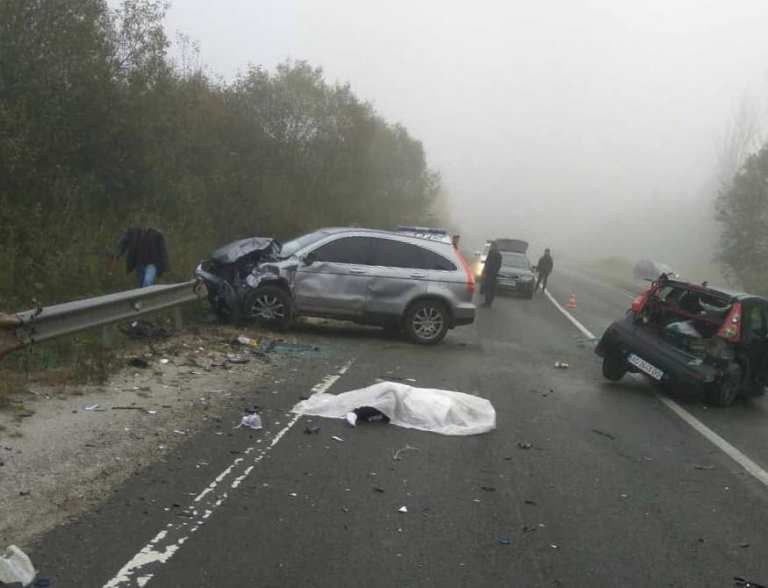 На Львовщине из-за сильного тумана произошли два смертельных ДТП