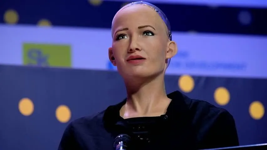 Робот Софія у Києві Робот Софія у Києві