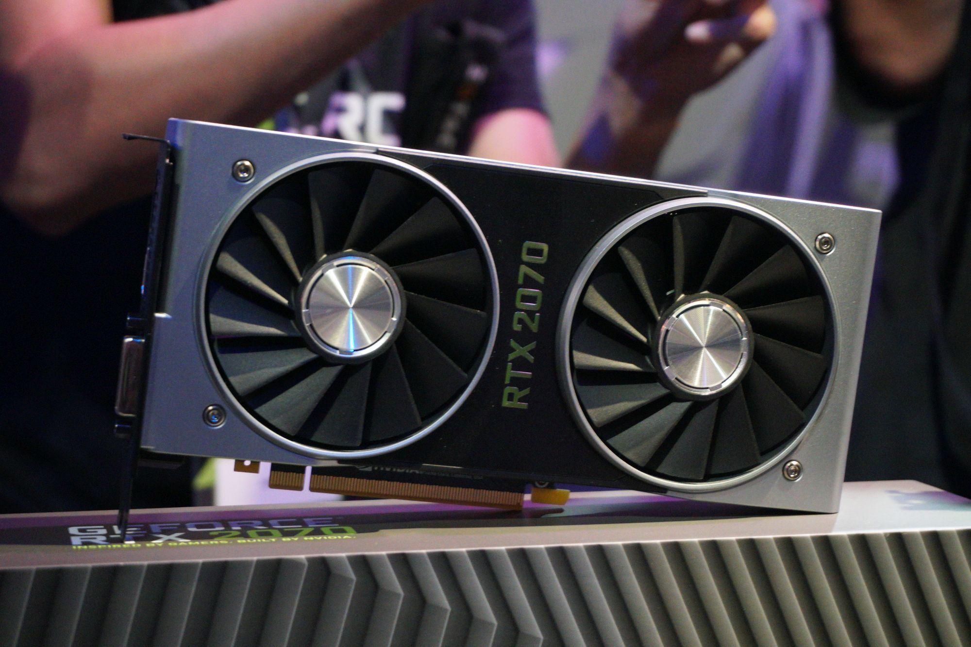 Відеокарта NVIDIA GeForce RTX 2070 виявилася швидшою за GeForce GTX 1080