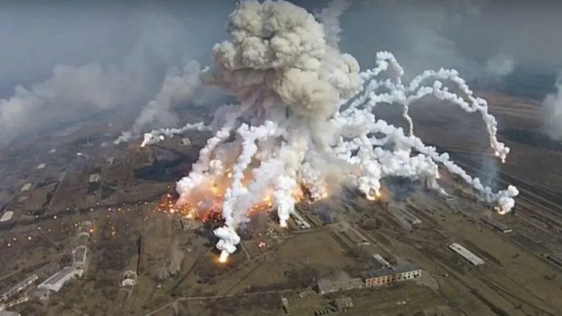 Вибухи в Балаклії