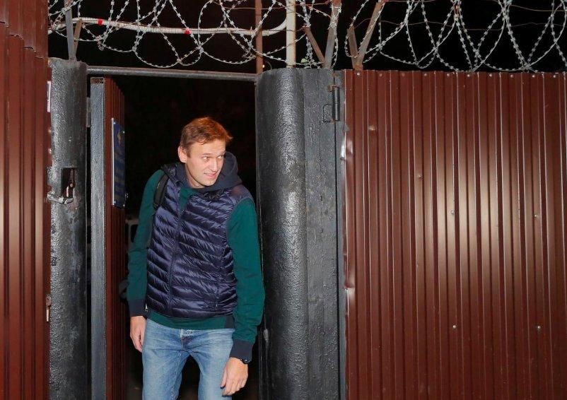 Олексій Навальний вийшов на волю 