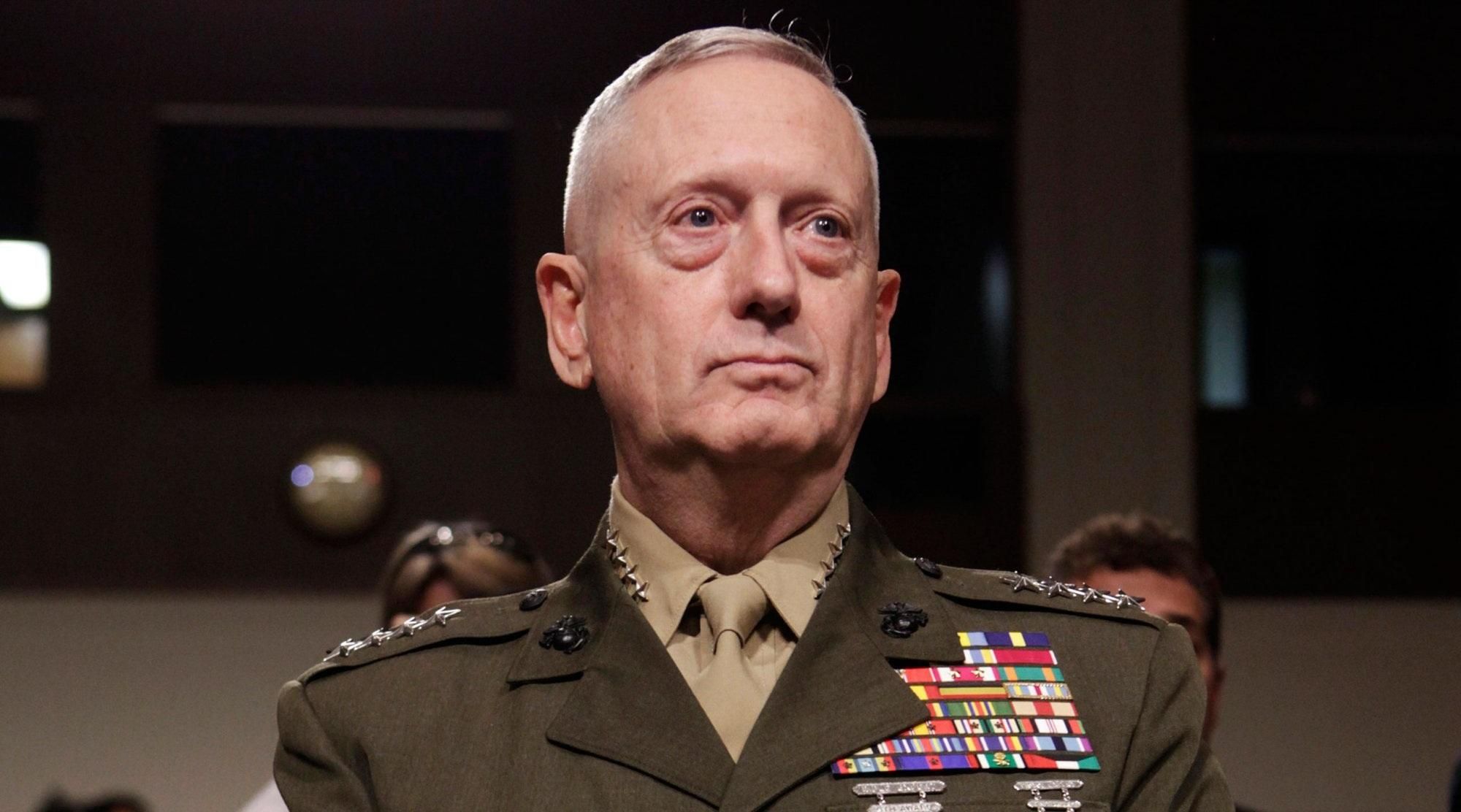 Трамп не виключає відставки глави Пентагона Джеймса Меттіса Трамп не виключає відставки глави Пентагона Джеймса Меттіса