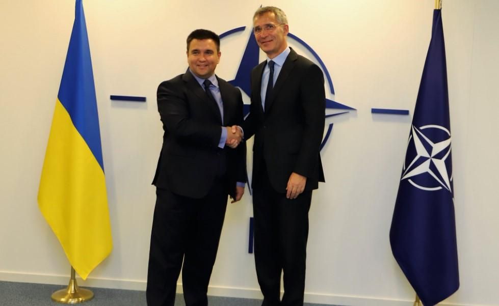 Климкин встретился с генсеком НАТО Климкин встретился с генсеком НАТО