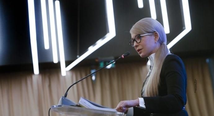 Тимошенко закликає ухвалити три мораторії: підвищення тарифів, приватизація ГТС та продаж землі