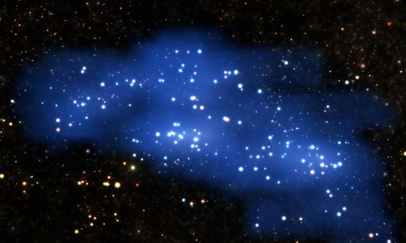 На краю Вселенной обнаружили гигантскую структуру На краю Вселенной обнаружили гигантскую структуру