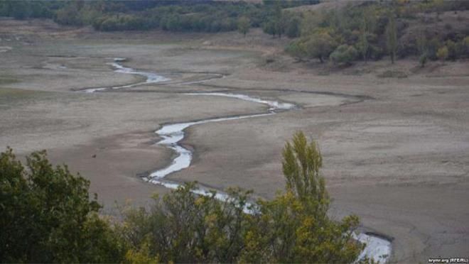 "Всі ресурси вичерпано": окупанти анексованого Криму почали красти воду з українського Херсона