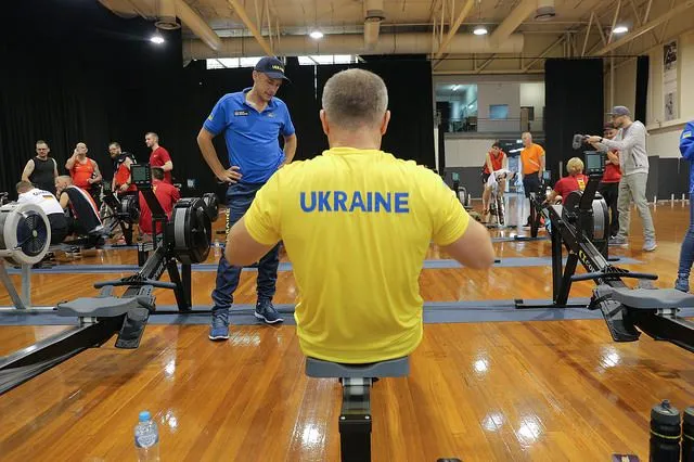 Сергій Ільницький на тренуванні