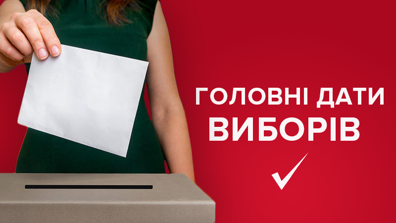 Вибори президента 2019: головні дати виборчої кампанії в інфографіці 