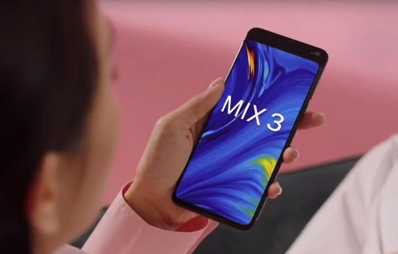 Xiaomi Mi Mix 3 показали на тизерном видео: подробности Xiaomi Mi Mix 3 показали на тизерном видео: подробности