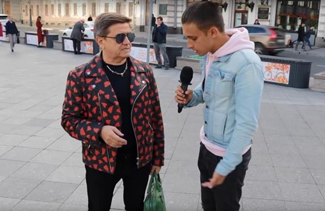 Украинский политолог в Москве похвастался видеоблогеру стоимостью своего гардероба: видео