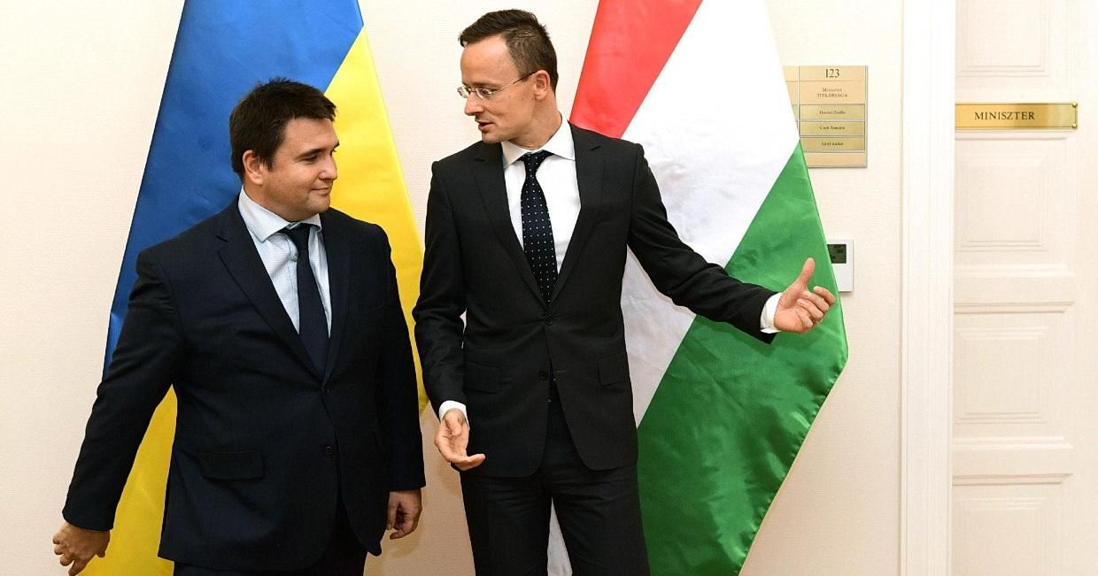 Клімкін зустрівся із головою МЗС Угорщини: відомі результати розмови Клімкін зустрівся із головою МЗС Угорщини: відомі результати розмови